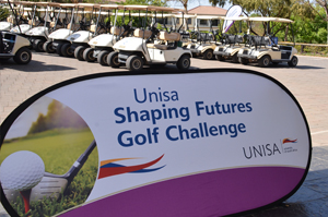 Unisa's Shaping Futures Golf Challenges are one of the university's most popular fundraising initiatives.
